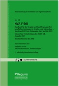 Abbildung von: HVA F-StB Handbuch für die Vergabe und Ausführung von freiberuflichen Leistungen im Straßen- und Brückenbau - , Stand April 2019 mit Teilausgabe April und Juli 2019 Onlineversion - Reguvis Fachmedien