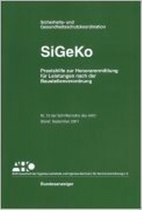 Abbildung von: SiGeKo  - Reguvis Fachmedien