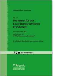 Abbildung von: Leistungen für den bauordnungsrechtlichen Brandschutz Onlineversion - Reguvis Fachmedien