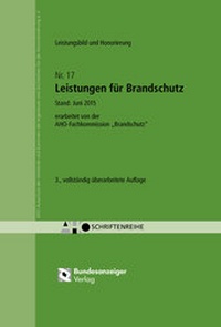 Abbildung von: Leistungen für Brandschutz - Reguvis Fachmedien