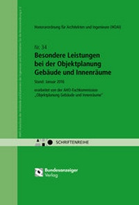 Abbildung von: Besondere Leistungen bei der Objektplanung Gebäude und Innenräume - Reguvis Fachmedien