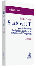 Abbildung von: Staatsrecht III - C.H.BECK