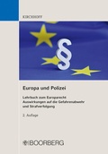 Abbildung von: Europa und Polizei - Boorberg