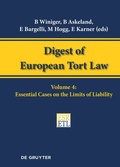 Cover: Digest of European Tort Law - De Gruyter