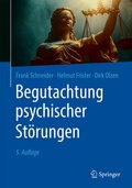 Cover: Begutachtung psychischer St&ouml;rungen - Springer