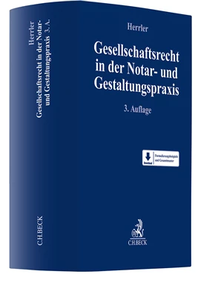 Abbildung von: Gesellschaftsrecht in der Notar- und Gestaltungspraxis - C.H.BECK