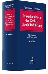 Abbildung von: Praxishandbuch der GmbH-Geschäftsführung - C.H.BECK