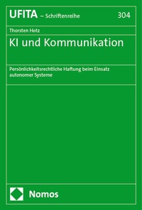 Abbildung von: KI und Kommunikation - Nomos