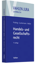 Cover: Handels- und Gesellschaftsrecht - Vahlen