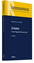 Cover: Zivilakte - Vahlen