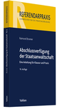 Cover: Abschlussverf&uuml;gung der Staatsanwaltschaft - Vahlen