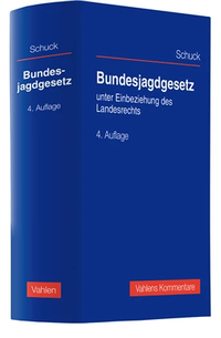 Abbildung von: Bundesjagdgesetz - Vahlen