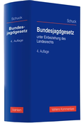 Cover: Bundesjagdgesetz - Vahlen