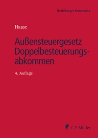 Abbildung von: Außensteuergesetz Doppelbesteuerungsabkommen (AStG/DBA) - C.F. Müller