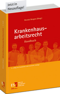 Cover: Krankenhausarbeitsrecht - Erich Schmidt Verlag
