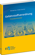 Abbildung von: Gefahrstoffverordnung - Erich Schmidt Verlag