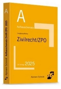 Enlarge image Cover: Aufbauschemata Zivilrecht / ZPO - Alpmann Schmidt