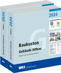 Abbildung von: BKI Baukosten Gebäude + Positionen Altbau 2024 - Rudolf Müller Verlag