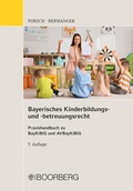 Cover: Bayerisches Kinderbildungs- und -betreuungsrecht - Boorberg