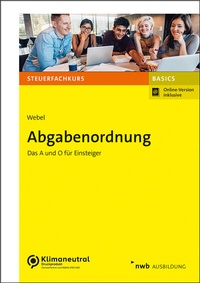 Abbildung von: Abgabenordnung - NWB