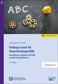 Abbildung von: Prüfungs-Coach für Steuerfachangestellte - Kiehl