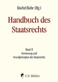 Abbildung von: Handbuch des Staatsrechts - C.F. Müller