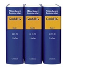 Abbildung von: Münchener Kommentar zum Gesetz betreffend die Gesellschaften mit beschränkter Haftung (GmbHG) - Gesamtwerk - C.H.BECK