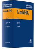 Cover: M&uuml;nchener Kommentar zum Gesetz betreffend die Gesellschaften mit beschr&auml;nkter Haftung - Band 1 - C.H.BECK