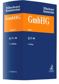 Cover: M&uuml;nchener Kommentar zum Gesetz betreffend die Gesellschaften mit beschr&auml;nkter Haftung - Band 3 - C.H.BECK