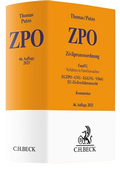 Cover: Zivilprozessordnung: ZPO - C.H.BECK