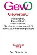 Cover: Gewerbeordnung: GewO - dtv