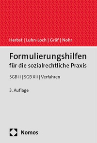 Abbildung von: Formulierungshilfen für die sozialrechtliche Praxis - Nomos
