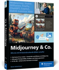 Enlarge image Cover: Midjourney & Co. - Rheinwerk