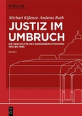 Cover: Justiz im Umbruch - De Gruyter