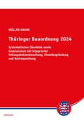 Cover: Th&uuml;ringer Bauordnung 2024 - SV SAXONIA
