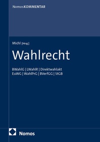Enlarge image Cover: Wahlrecht - Nomos