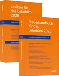 Cover: Buchpaket Lexikon f&uuml;r das Lohnb&uuml;ro und Steuerhandbuch f&uuml;r das Lohnb&uuml;ro 2025 - Rehm