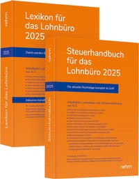 Bild vergrößern Bild: Buchpaket Lexikon für das Lohnbüro und Steuerhandbuch für das Lohnbüro 2025 - Rehm