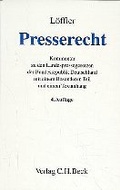 Cover: Presserecht - C.H.BECK