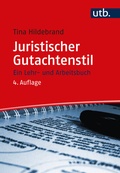 Cover: Juristischer Gutachtenstil - UTB