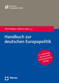 Cover: Handbuch zur deutschen Europapolitik - Nomos