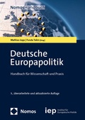Cover: Deutsche Europapolitik - Nomos