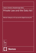 Cover: Private Law and the Data Act - Nomos