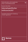 Cover: Internetspezifisches Kollisionsrecht? - Nomos