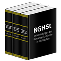 Cover: BGHSt - Entscheidungen des Bundesgerichtshofes in Strafsachen - Carl Heymanns Verlag