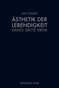 Cover: &Auml;sthetik der Lebendigkeit - Brill Deutschland