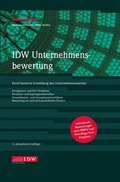 Cover: IDW Unternehmensbewertung - IDW