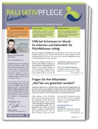 Abbildung von: Palliativpflege heute - Verlag für die Deutsche Wirtschaft AG