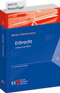 Cover: Erbrecht - Erich Schmidt Verlag