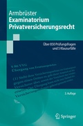 Cover: Examinatorium Privatversicherungsrecht - Springer